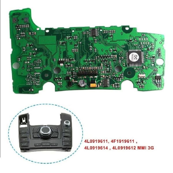 4L0919611 4L0919614 4L0919612 MMI Multimedia Control Panel Board With Navigation For AUDI Q7 From 2010 To 2015 All Engine Model